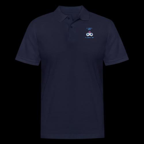 I Don't Age, I Level Up! - Men's Pique Polo Shirt