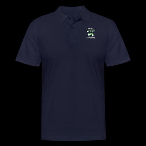 Level Thirteen Unlocked: Official Teenager - Men's Pique Polo Shirt