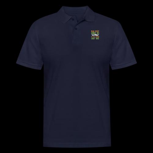 Play Every Game as if it is Your Last One - Men's Pique Polo Shirt