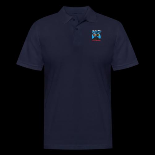 My Highest Unlocked Achievement Calls Me Daddy - Men's Pique Polo Shirt