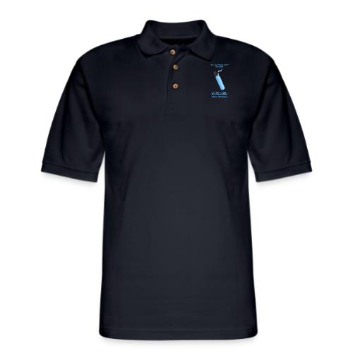 Emotional Support Water Bottle T-Shirt | Still Anx - Men's Pique Polo Shirt
