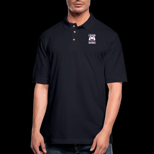I'm Sorry For What I Said - Men's Pique Polo Shirt