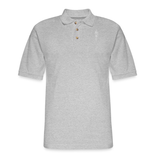 Skullona Stick - Men's Pique Polo Shirt