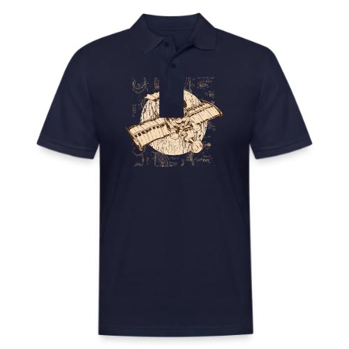 Pug Steampunk - Men's Pique Polo Shirt