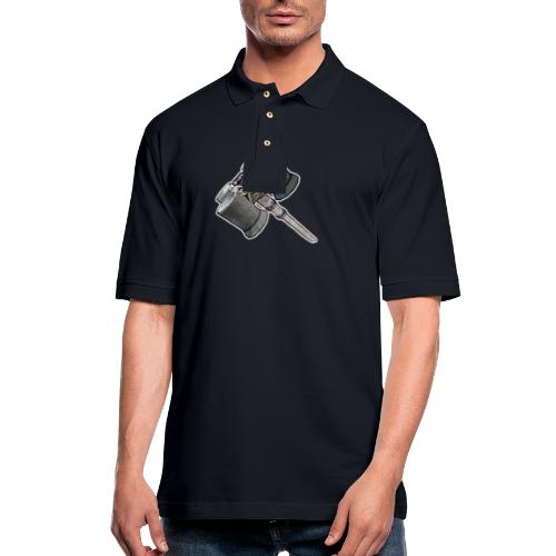 Weaponized Junk Mod - Men's Pique Polo Shirt