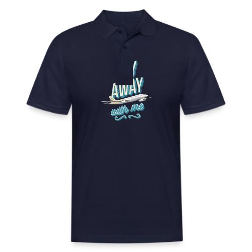 Fly Away With Me - Men's Pique Polo Shirt