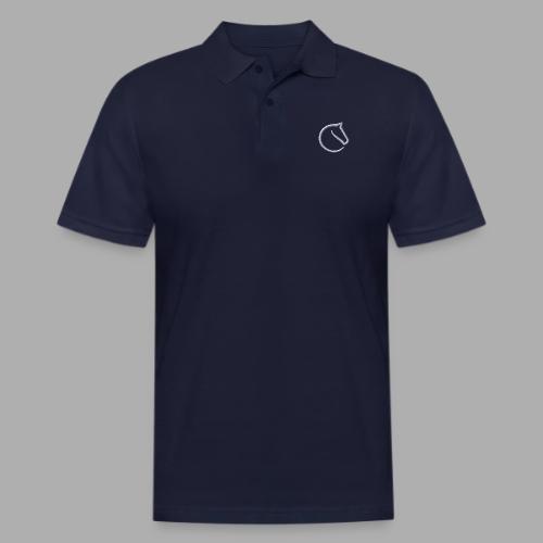 embroidered logo - Men's Pique Polo Shirt