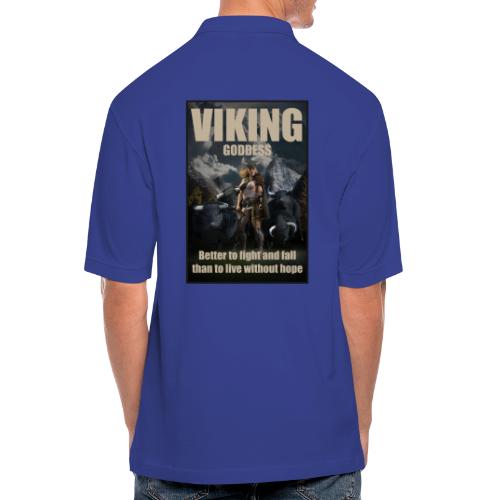 Viking Goddess - Viking warrior - Men's Pique Polo Shirt