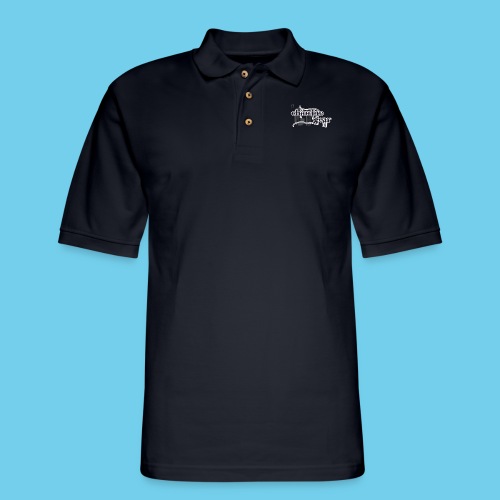 Chlorine Gear Textual Logo - Men's Pique Polo Shirt