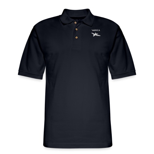 'Merica: A10 Warthog - Men's Pique Polo Shirt