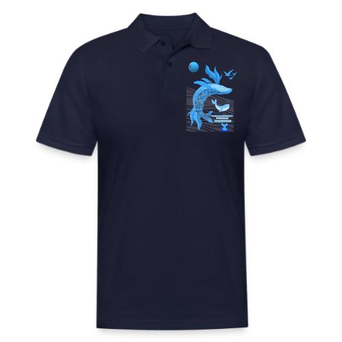 The Wonders Of The Sea - Men's Pique Polo Shirt
