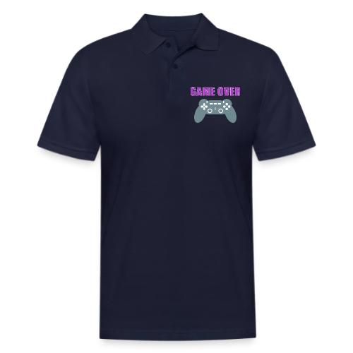 Game Over Gamer Controller Design - Men's Pique Polo Shirt