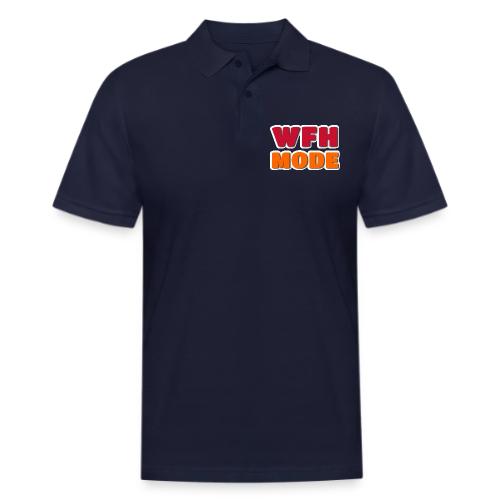 WFH Mode Remote Work Lifestyle Design - Men's Pique Polo Shirt