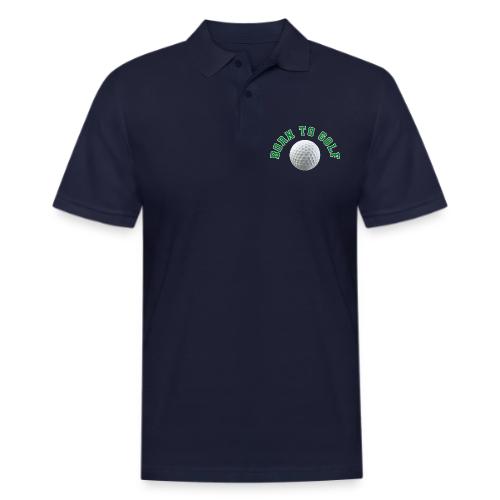 Born to Golf - Men's Pique Polo Shirt