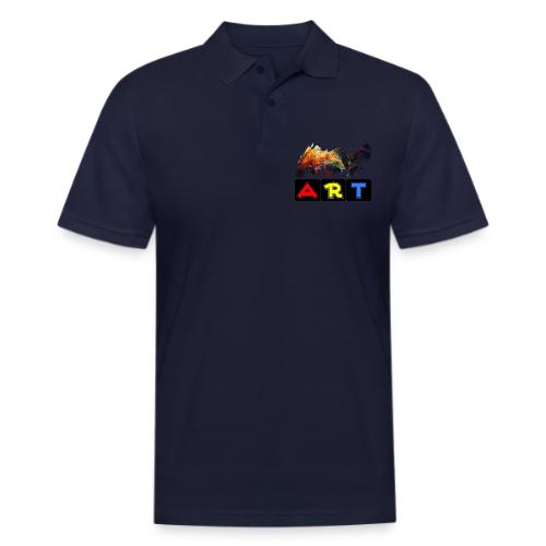 Pulse of Art - Men's Pique Polo Shirt