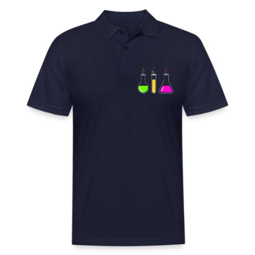 Colorful Chemistry - Men's Pique Polo Shirt