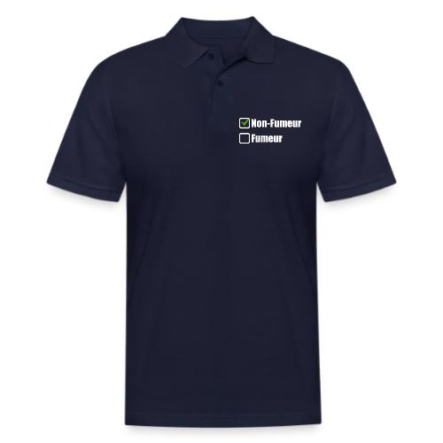 Non-smoker - Men's Pique Polo Shirt