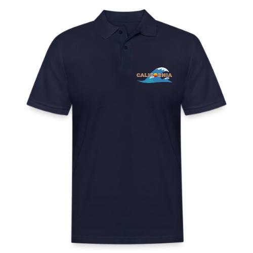 Blue Wave California - Men's Pique Polo Shirt
