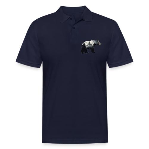 Forest Within the Bear - Men's Pique Polo Shirt