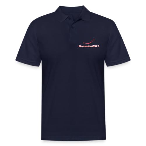 A smile, please! - Men's Pique Polo Shirt