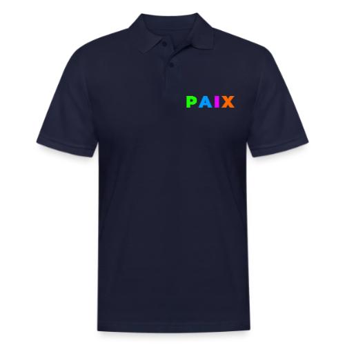 Peace in Colour - Men's Pique Polo Shirt