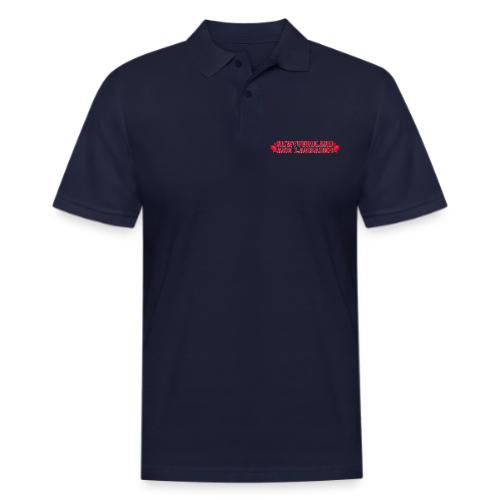 Newfoundland and Labrador with maple leaf - Men's Pique Polo Shirt