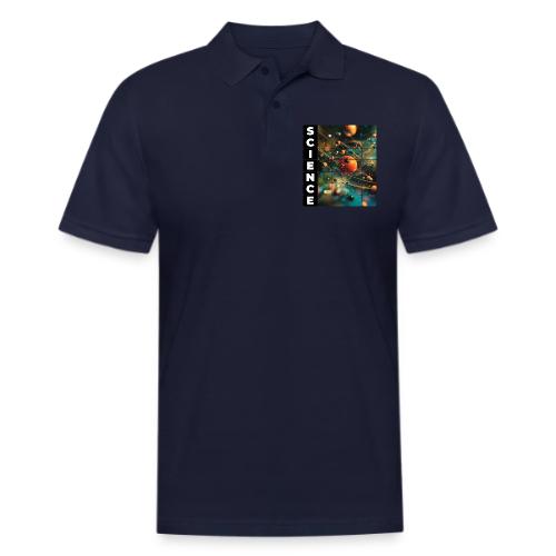 Atomic Science Vision - Men's Pique Polo Shirt