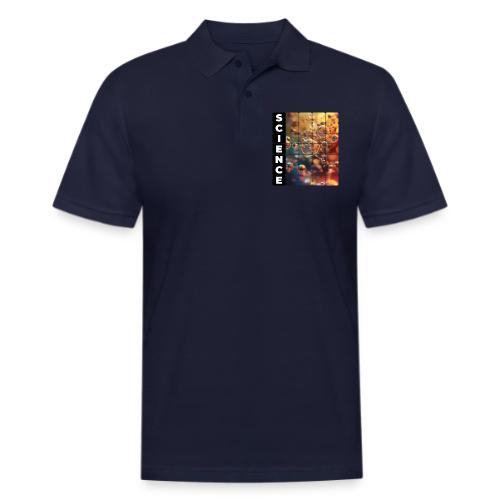Nodes of Science - Men's Pique Polo Shirt