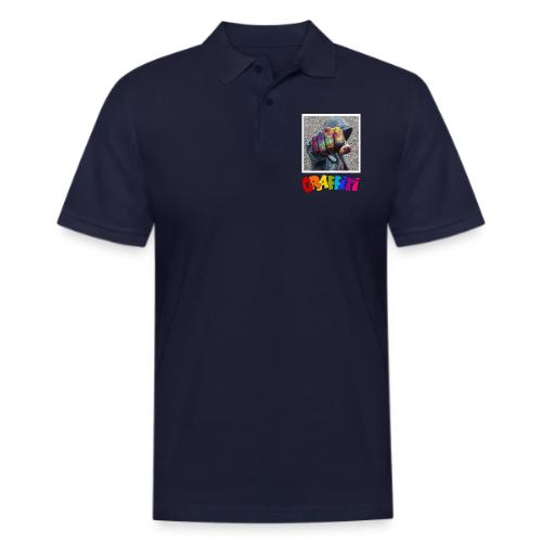 Graffiti: Urban Expression - Men's Pique Polo Shirt