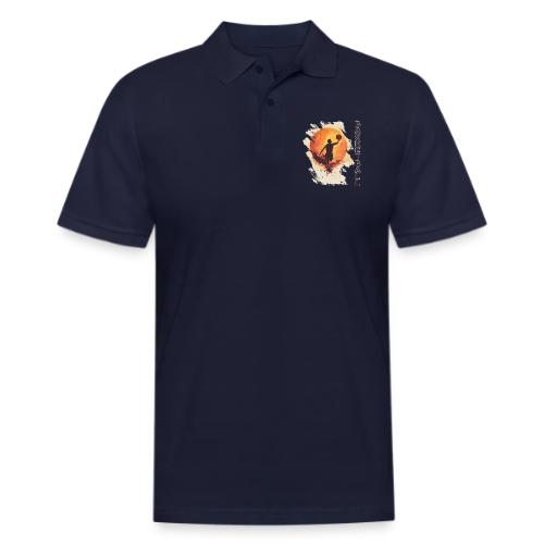 Basketball Stride - Men's Pique Polo Shirt