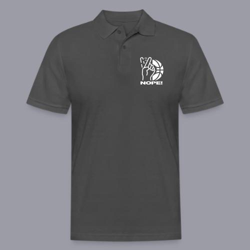 NOPE! - Men's Pique Polo Shirt