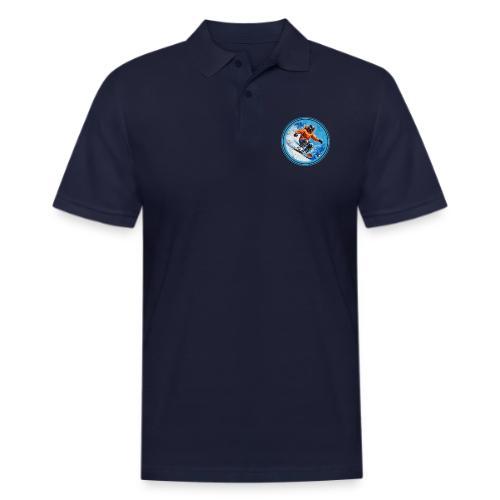 Snowboarding Motion - Men's Pique Polo Shirt
