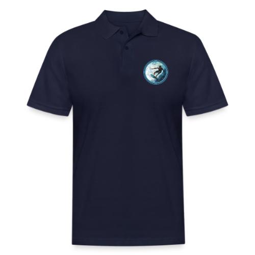 Surfing Freedom - Men's Pique Polo Shirt