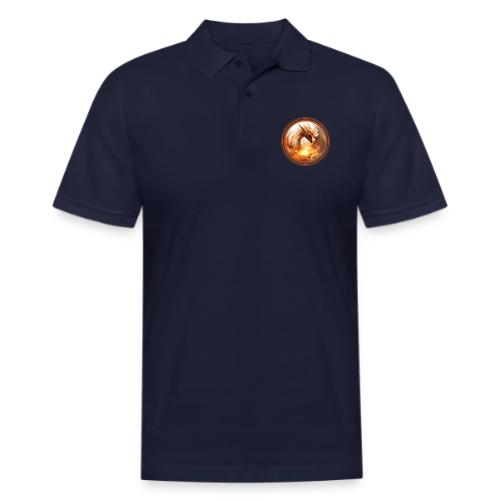 Dragon's Wrath - Men's Pique Polo Shirt