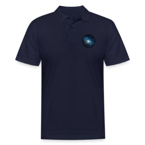 Galaxy Glow - Men's Pique Polo Shirt