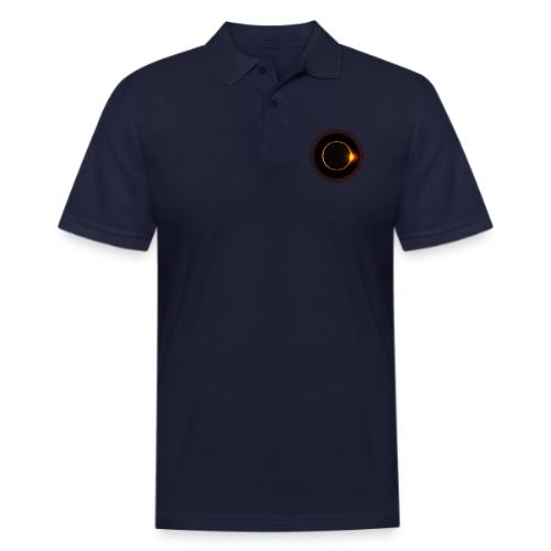 Solar Eclipse - Men's Pique Polo Shirt