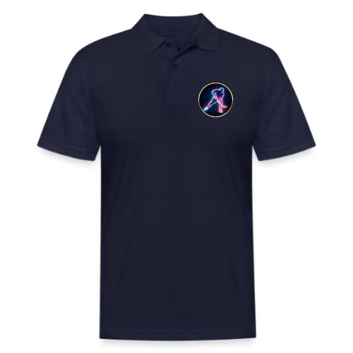Golden Neon Hockey - Men's Pique Polo Shirt