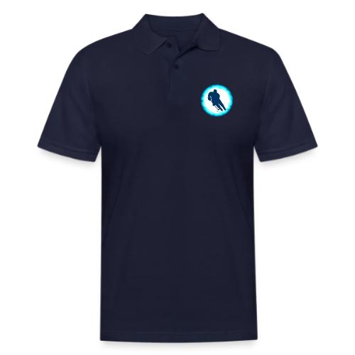 Hockey: Ice Warrior - Men's Pique Polo Shirt