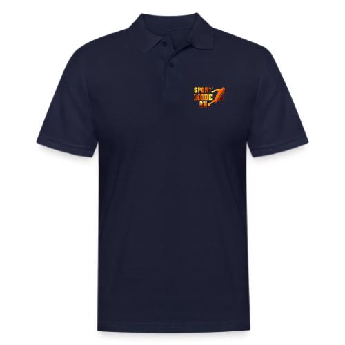 Sport Mode On - Men's Pique Polo Shirt