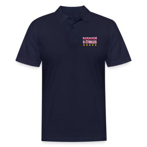 Five Star Mom - Men's Pique Polo Shirt