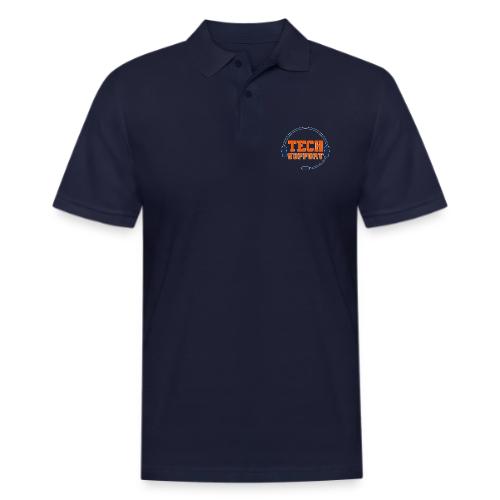 Tech Support Mode On - Men's Pique Polo Shirt