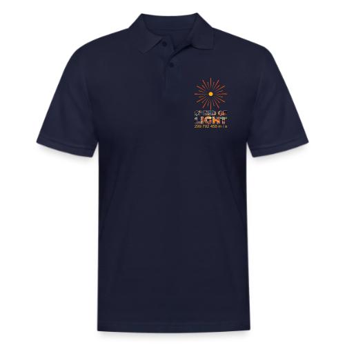 Speed of light - Men's Pique Polo Shirt
