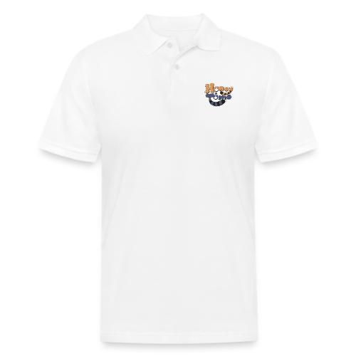 Honey and Tomo Logo - Men's Pique Polo Shirt