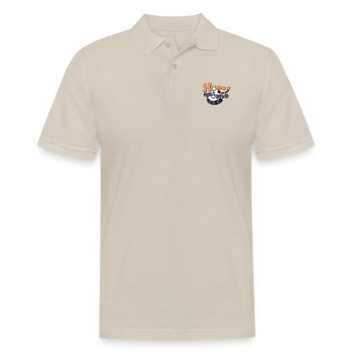 Honey and Tomo Logo - Men's Pique Polo Shirt