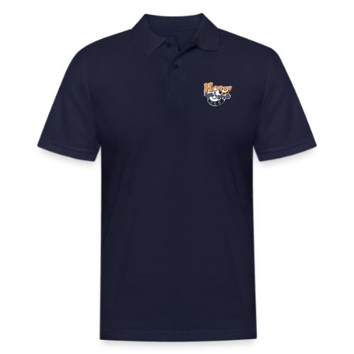 Honey and Tomo Logo - Men's Pique Polo Shirt