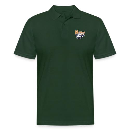 Honey and Tomo Logo - Men's Pique Polo Shirt