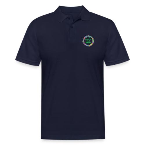 – Positive Attitude - Men's Pique Polo Shirt