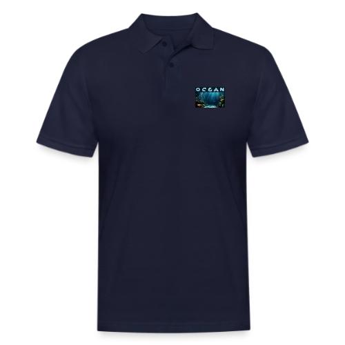 Ocean: Rainbow Reef Life - Men's Pique Polo Shirt