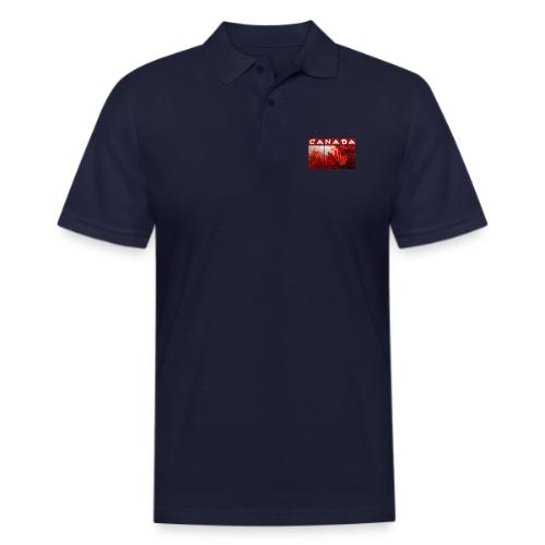 Canada Painted Pride - Men's Pique Polo Shirt