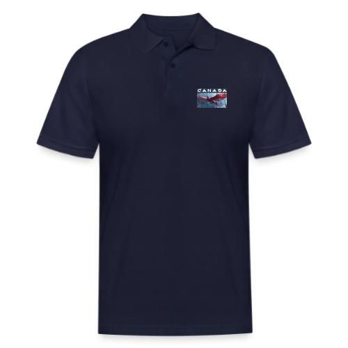 Canada Rising - Men's Pique Polo Shirt